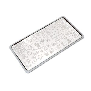 Alternative view of Plaque stamping animations animaux #7