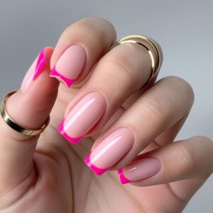 Alternative view of Gel French Néon Rose 5g | nouveauté