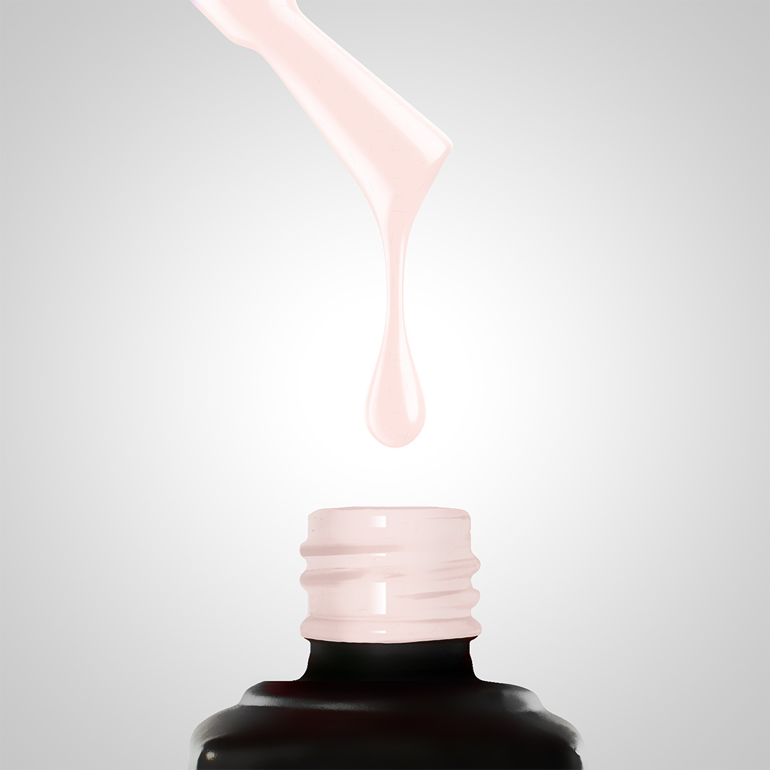 Liquid Acryfiber Gel Milky Beige 10g | nouveauté | hema di-hema free