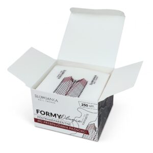 Alternative view of Chablons 250 u Transparents Longs prédécoupés - box