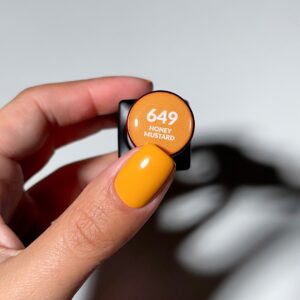 Alternative view of 649 Honey Mustard | Vernis semi permanent 10 g